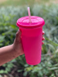 Rich Bitch Color changing cups