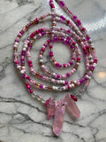 Rose Quartz Queen Waist beads