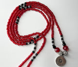Cancer Girl Zodiac waist beads