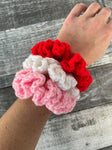 Handmade Crochet Scrunchies