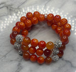 Sacral Chakra Healing Bracelets