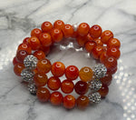 Sacral Chakra Healing Bracelets