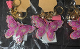 Butterfly Kisses keychain