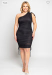 Date Night Scrunched Dress (2 color options)
