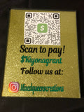 Custom Payment Sign