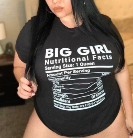 Big Girl Facts shirt