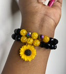 Sunflower Love Bracelet Set