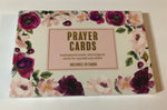 Prayer Cards White florals