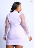 Lilac Classy dress