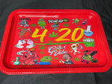 4/20 Red Tray